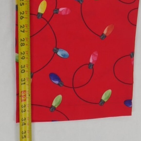 Life of the Party Red Blazer & Pants Christmas Suit Xmas Lights Men's X Large - Picture 12 of 14